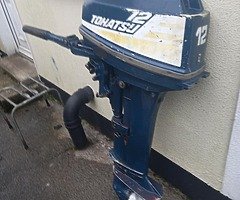2-stroke  outboard  Tohatsu-12