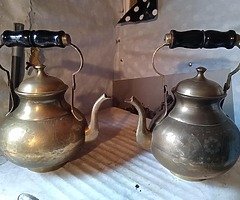 Vintage Brass Kettles