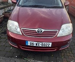 2006 Toyota Corolla 1.4 Terra Passed NCT this Morning 14/10/22 low mileage 120,000 miles Manual - Image 3/10