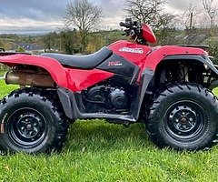 2018 Suzuki kingqaud 500cc