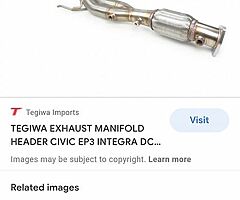 Looking for exhaust manifold for k20