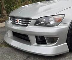 Facelift headlight and fogs for Lexus is200