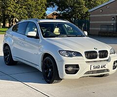 White 2012 BMW X6 30d xDrive 5 seater 8 speed for sale may swap or P/X