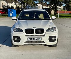 White 2012 BMW X6 30d xDrive 5 seater 8 speed for sale may swap or P/X