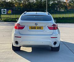 White 2012 BMW X6 30d xDrive 5 seater 8 speed for sale may swap or P/X - Image 5/8
