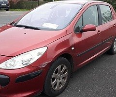 Peugeot 307 year 2007