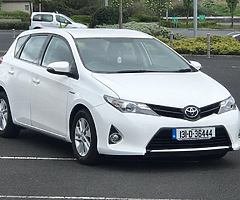 IMMACULATE TOP SPEC 2013 TOYOTA AURIS 1.8 HYBRID AUTOMATIC