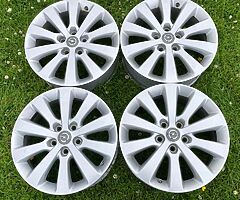 17” genuine Opel alloys great condition