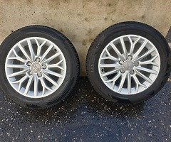 Audi alloys wheels 5×112