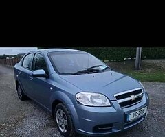 2011 Chevrolet aveo quick sale 1.2 manual petrol