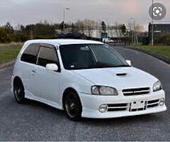 Toyota glanza wanted
