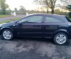 07opel astra driving
