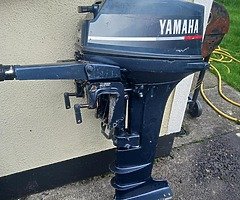 2-stroke  outboard  Yamaha-9,9 hp