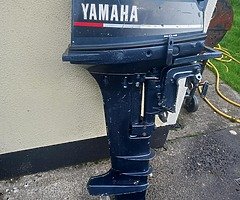 2-stroke  outboard  Yamaha-9,9 hp