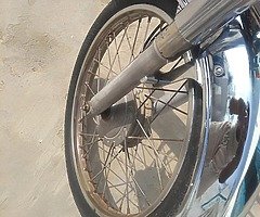 Honda 70 exchange possible with Honda 125 20 model