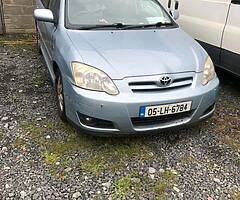 Toyota Corolla 1.4 diesel for breaking