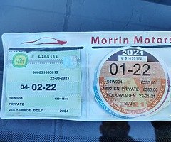 Volkswagen Golf 1.4 Petrol 2004 - Image 4/7