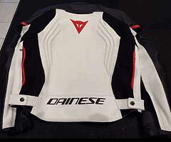 dianese leather motorbike jacket