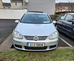 2007 Volksvagen golf 1.4 sport sunroof model