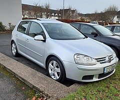 2007 Volksvagen golf 1.4 sport sunroof model