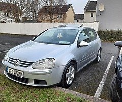 2007 Volksvagen golf 1.4 sport sunroof model