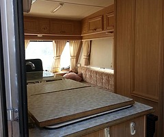 Lovely caravan for sale spotless inside and out every ting works as it should any espectoin well cum