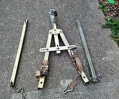 A frame towing