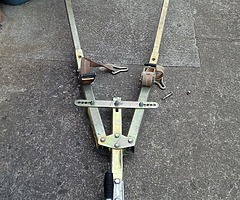 A frame towing
