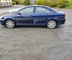 Toyota avensis 08 cheap tax bracket tax and tested
