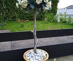 2 Large Artificial Plants