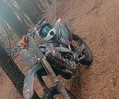 Crf250r twin pipe