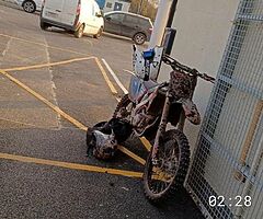 Crf250r twin pipe
