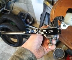 Brembo 19 RCS master cylinder and lever