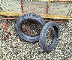 Used once Michelin power rain 120/190