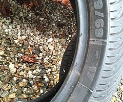 Used once Michelin power rain 120/190 - Image 3/6