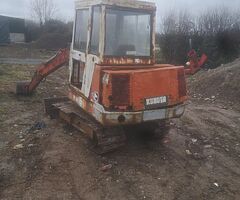 3 ton Kubota digger