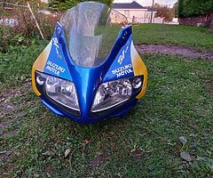 Suzuki sv 650 fairings and lights