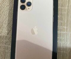 Iphone 11 pro max 256gb gold