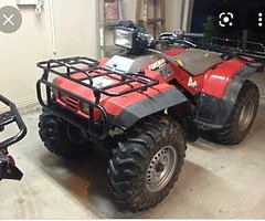 Honda bigred 300 4x4 honda 350d  Suzuki kingquad 300 parts