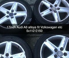 5x112 17inch alloy wheels
