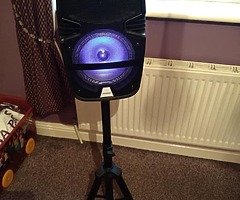 Bluetooth speaker with stand