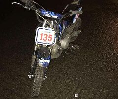 Pitbike 125cc semi automatic  2017 good going wee bike