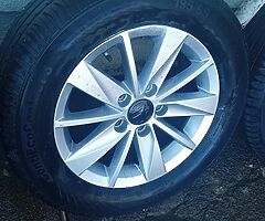 VW golf highline alloys 5x112 for sale - Image 4/6