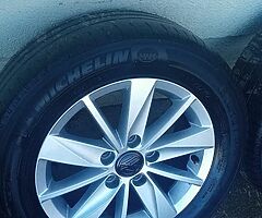 VW golf highline alloys 5x112 for sale - Image 6/6