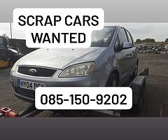 SCRAP CARS WANTED