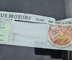 1.4  Diesel -  06 Toyota Corolla