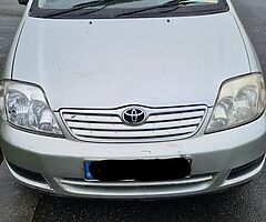1.4  Diesel -  06 Toyota Corolla