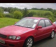 Saloon e11 Corolla Wanted