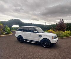 2012 RANGE ROVER SPORT HSE 3.0 SDV6  Fuji White/Heated Black Leather