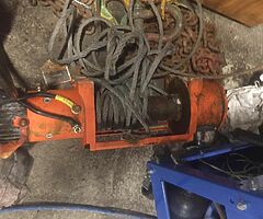 24v 6ton recovery winch